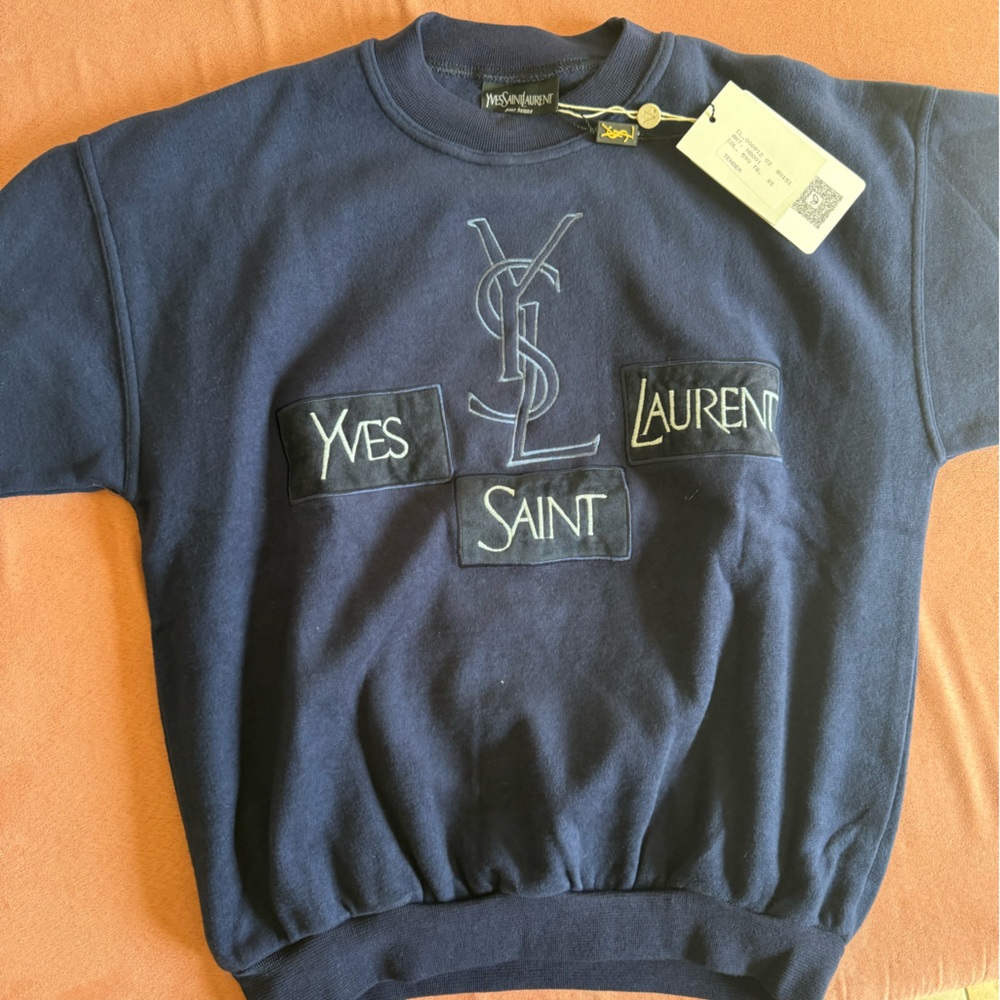 YVES SAINT LAURENT crewneck sweatshirt